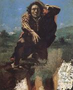 Gustave Courbet Desparing person oil painting reproduction